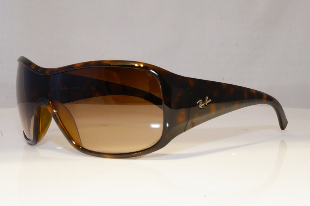 RAY-BAN Mens Designer Sunglasses Brown Shield RB 4087 710/13 20521