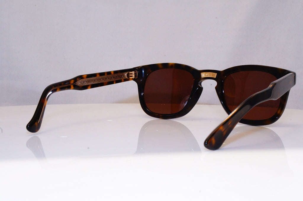 GUCCI Mens Designer Sunglasses Brown Clubmaster GG 0182 003 17254