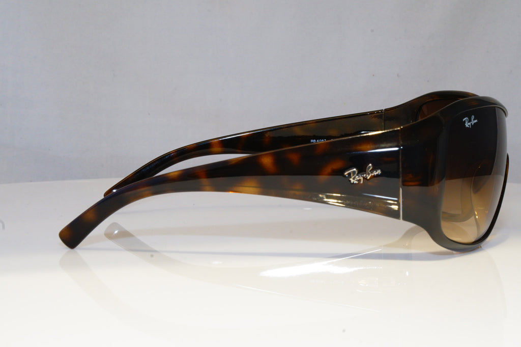 RAY-BAN Mens Designer Sunglasses Brown Shield RB 4087 710/13 20521