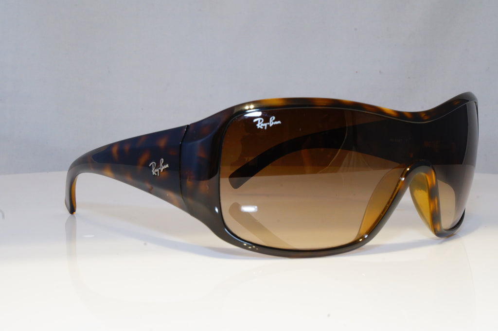 RAY-BAN Mens Designer Sunglasses Brown Shield RB 4087 710/13 20521