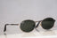 RAY-BAN Vintage Mens Designer Sunglasses Silver Oval RB 3002 W2839 14779