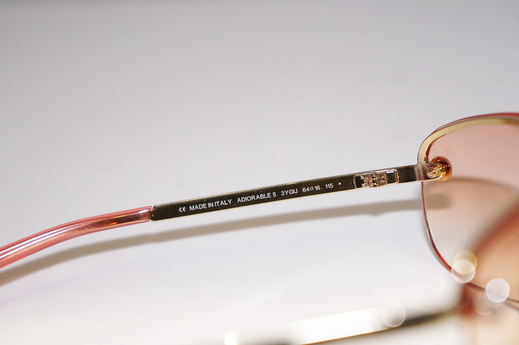 DIOR Womens Designer Sunglasses Gold Square ADIORABLE 5 3YGIJ 14881