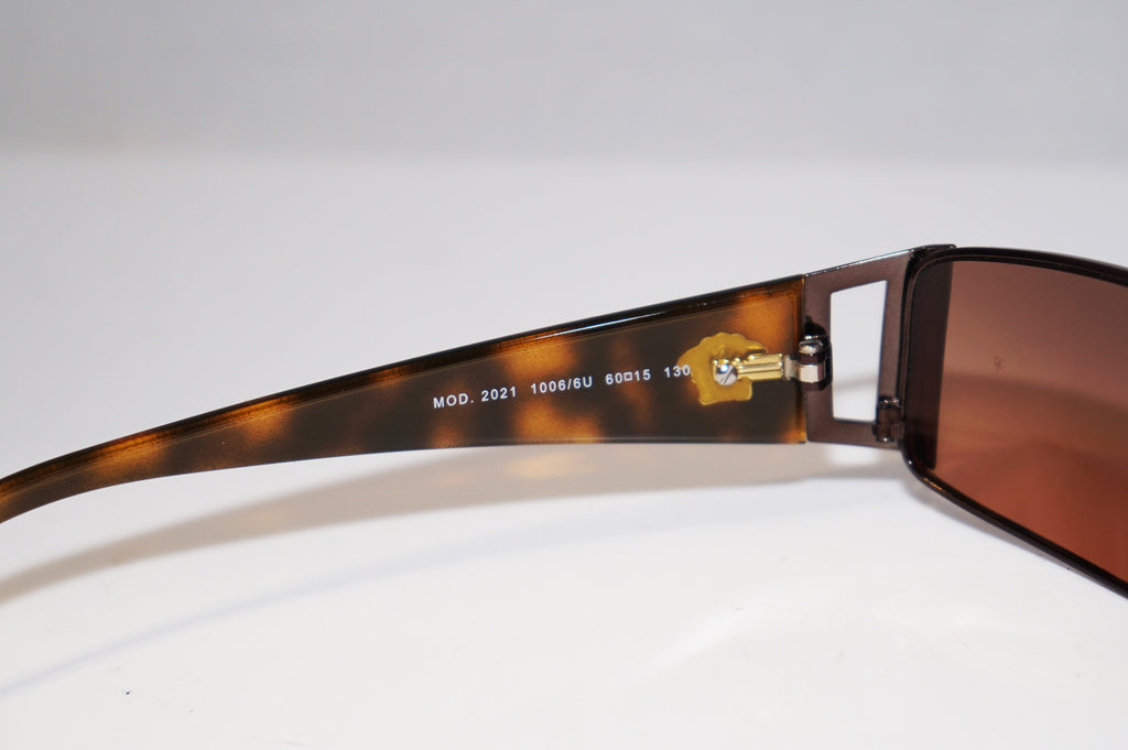 VERSACE Womens Designer Sunglasses Brown Rectangle MOD 2021 1006/6U 16001