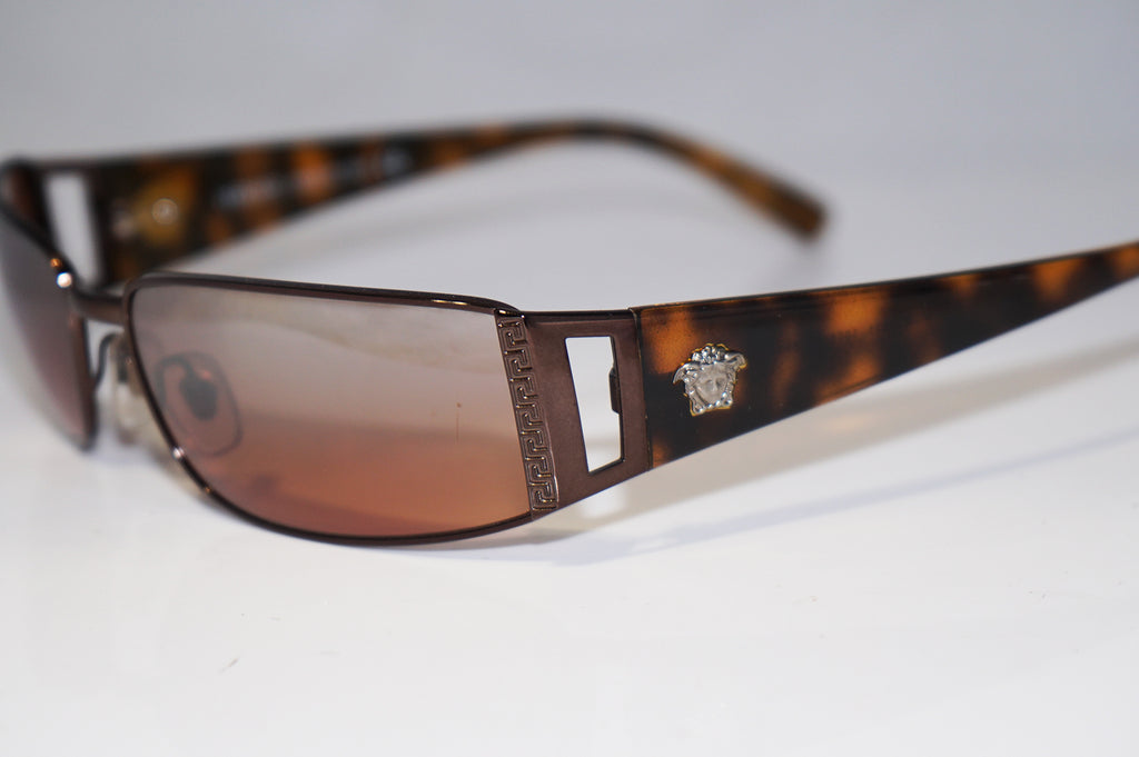 VERSACE Womens Designer Sunglasses Brown Rectangle MOD 2021 1006/6U 16001