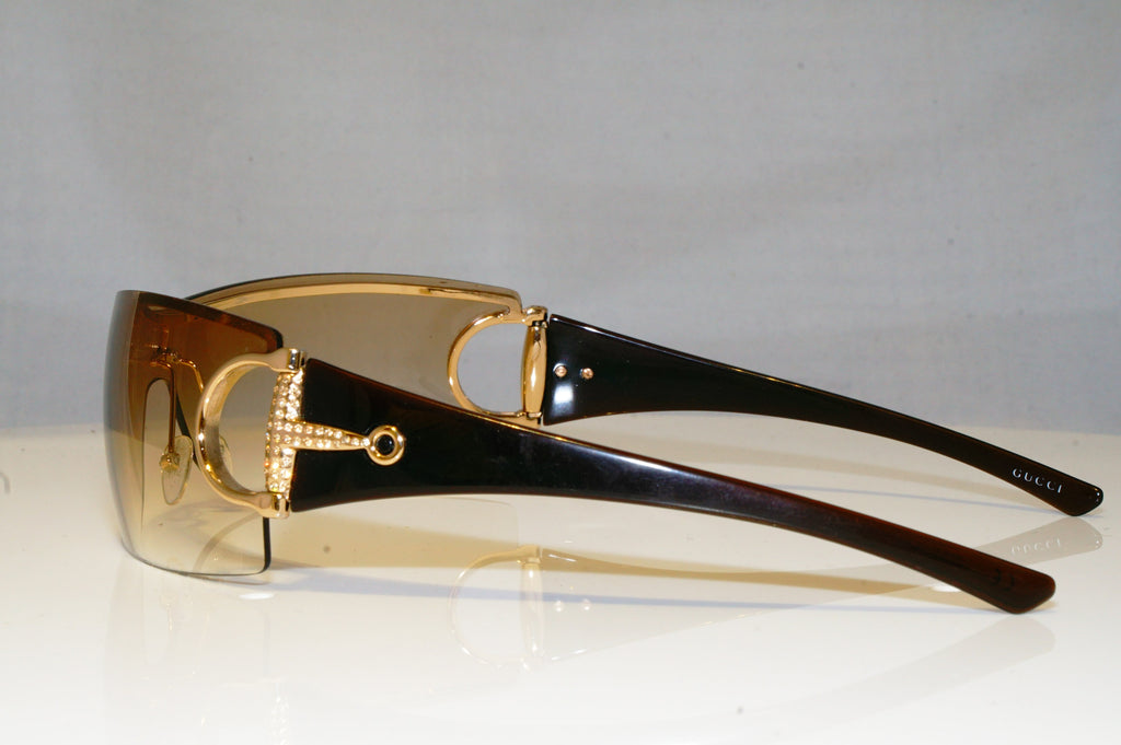 GUCCI Womens Diamante Vintage 1990 Designer Sunglasses Brown GG 2712 RPVZ5 16809