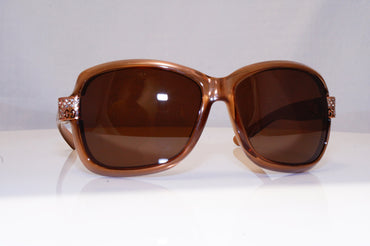 GUCCI Womens Diamante Designer Sunglasses Brown Wrap GG 3985 OVKS2 16793