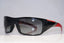 PRADA Mens Designer Sunglasses Black Wrap SPS 06H 7OV-3M1 14870