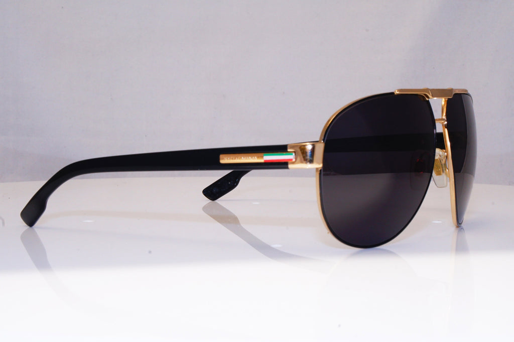 DOLCE & GABBANA Mens Designer Sunglasses Gold Aviator DG 2099 1081/8G 17583