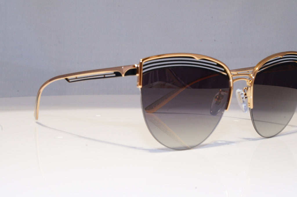 BVLGARI Womens Designer Sunglasses Gold Cat Eye 6118 2033/8G 20564