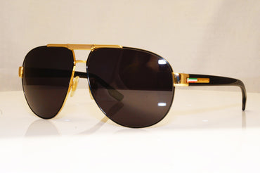 DOLCE & GABBANA Mens Designer Sunglasses Gold Aviator DG 2099 1081/8G 17583
