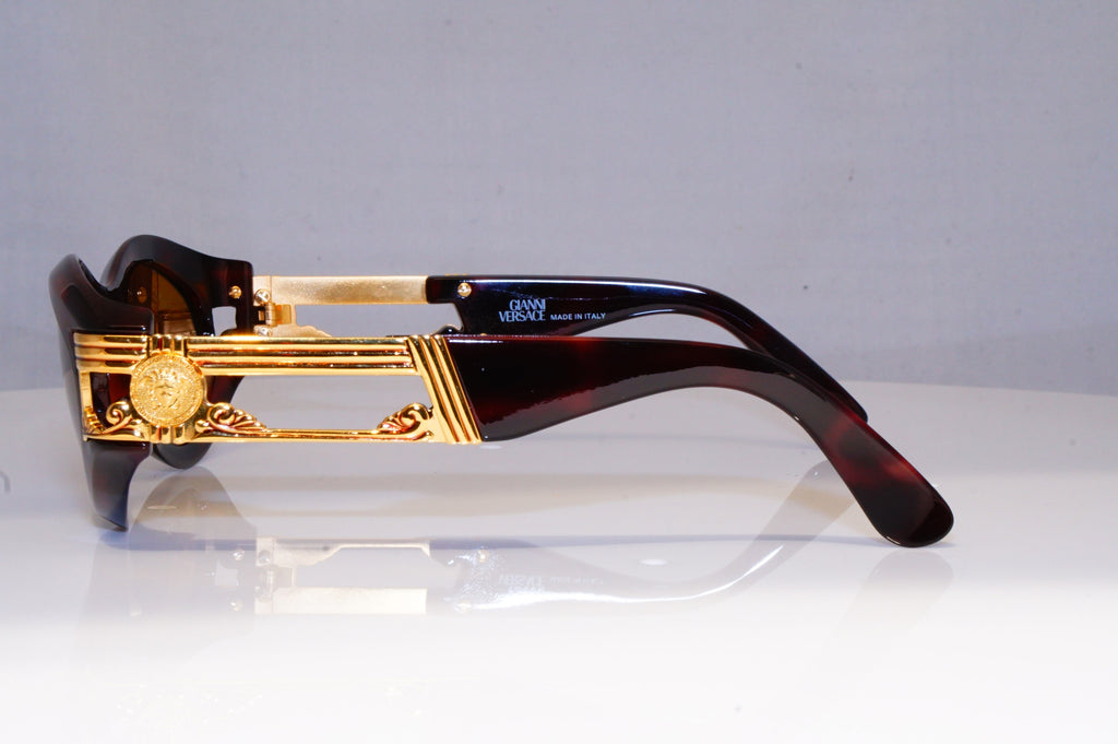 GIANNI VERSACE Mens Womens Vintage Designer Sunglasses Gold Medusa MOD 488 19386