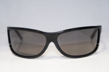 PRADA Vintage Mens Designer Sunglasses Black Wrap SPR 12C 1AB-7C1 16008