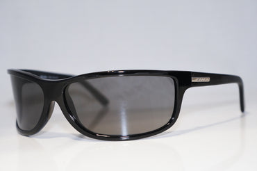PRADA Vintage Mens Designer Sunglasses Black Wrap SPR 12C 1AB-7C1 16008