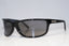 PRADA Vintage Mens Designer Sunglasses Black Wrap SPR 12C 1AB-7C1 16008