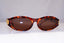 GUCCI Mens Vintage 1990 Designer Sunglasses Brown Rectangle GG 2411 PX1 17326