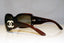 CHANEL Womens Designer Sunglasses Brown Wrap Mother of Pear 5076-H 538/13 17290