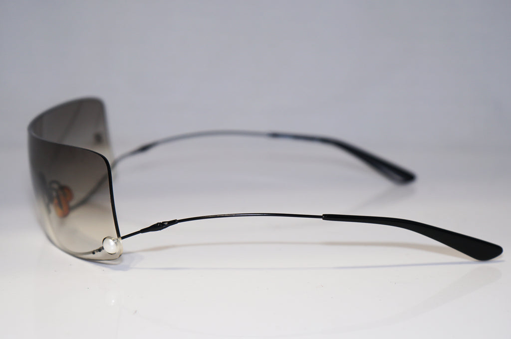 CHANEL Boxed Womens Designer Sunglasses Black Shield 4077 C142/8G 16045