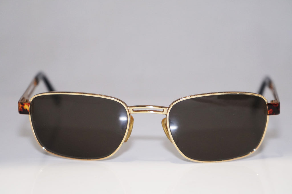 EMPORIO ARMANI 1990 Vintage Mens Designer Sunglasses Gold 061-S 759 14804