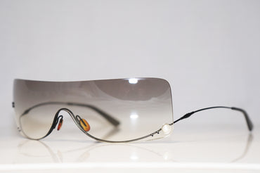 CHANEL Boxed Womens Designer Sunglasses Black Shield 4077 C142/8G 16045