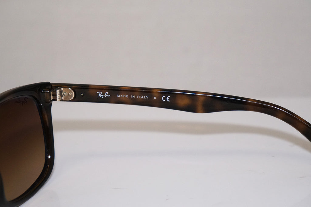 RAY-BAN Mens Designer Sunglasses Brown Square RB 4181 710/51 14821