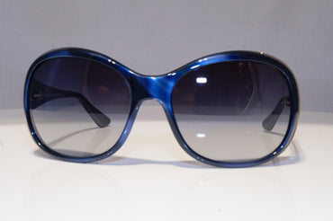 BVLGARI Womens Diamante Designer Sunglasses Blue Butterfly 8058-B 5106/8G 20557