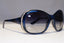 BVLGARI Womens Diamante Designer Sunglasses Blue Butterfly 8058-B 5106/8G 20557