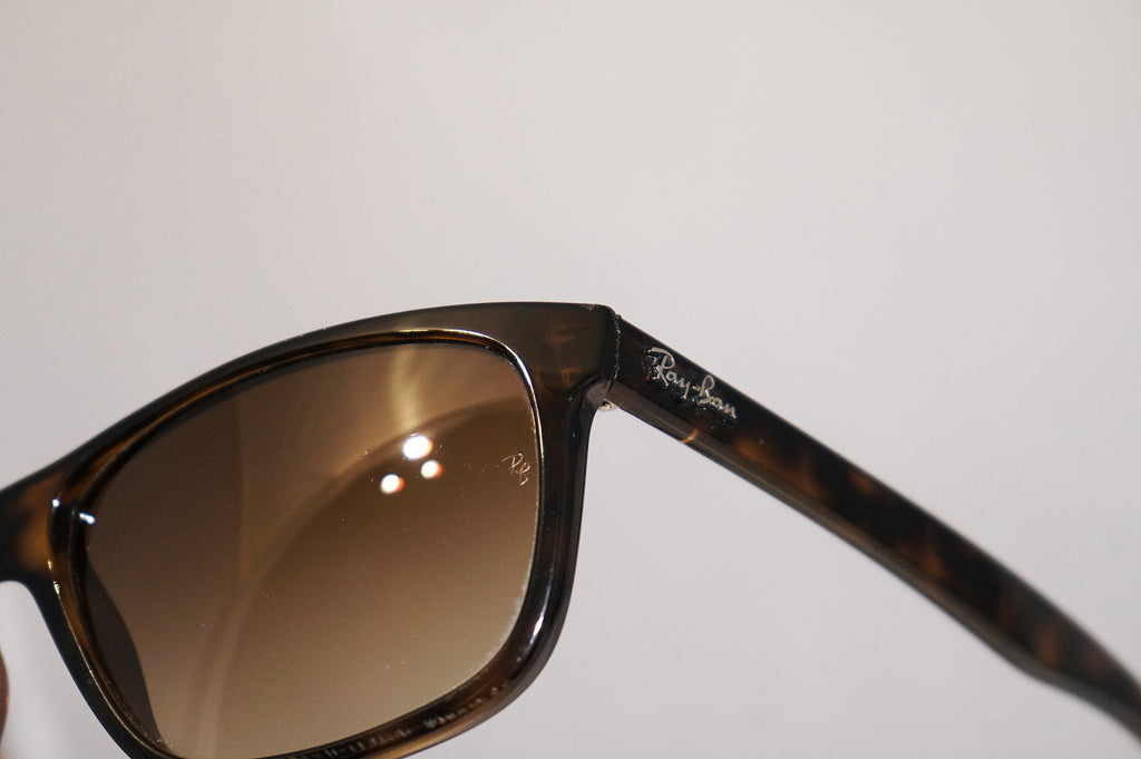 RAY-BAN Mens Designer Sunglasses Brown Square RB 4181 710/51 14821