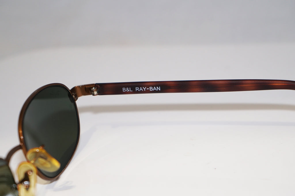 RAY-BAN 1990 Vintage Mens Designer Sunglasses Brown Rectangle W2961 POAWC 15981
