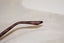 RAY-BAN 1990 Vintage Mens Designer Sunglasses Brown Rectangle W2961 POAWC 15981