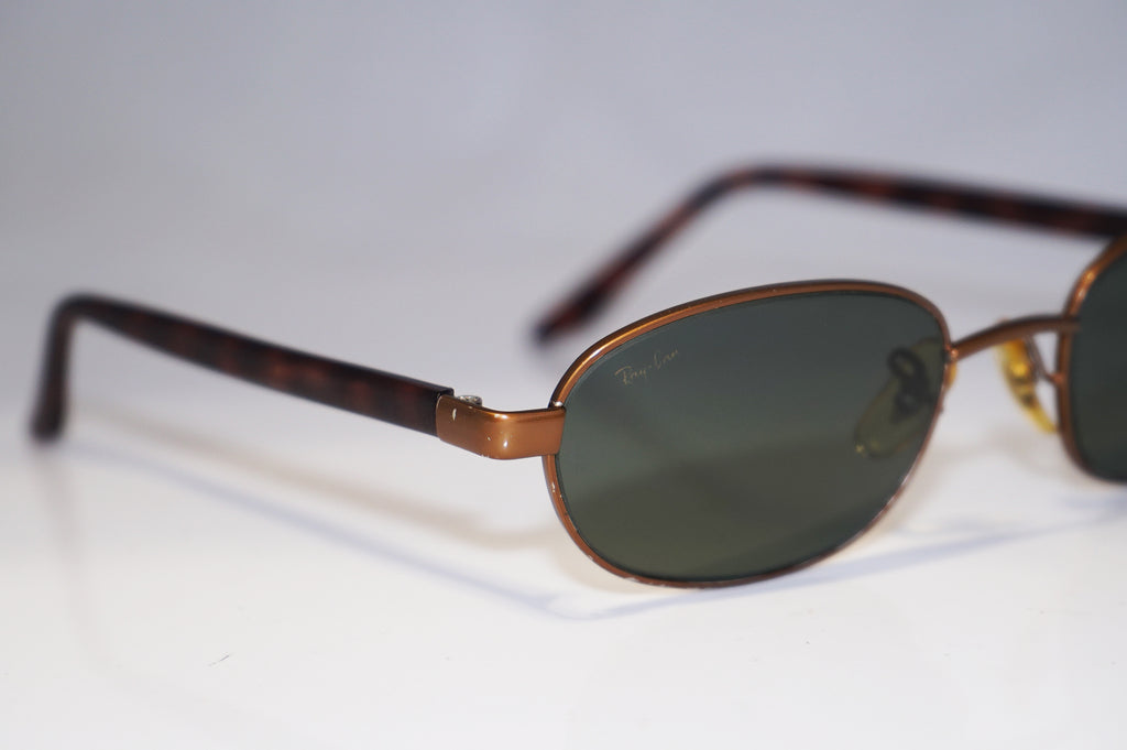 RAY-BAN 1990 Vintage Mens Designer Sunglasses Brown Rectangle W2961 POAWC 15981