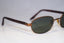RAY-BAN 1990 Vintage Mens Designer Sunglasses Brown Rectangle W2961 POAWC 15981