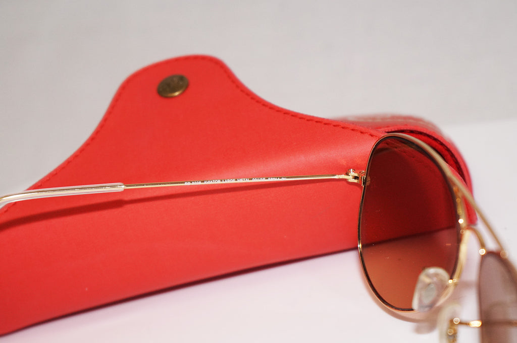 RAY-BAN Mens Designer Sunglasses Gold Aviator RB 3025 001/35 14846