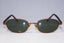 RAY-BAN 1990 Vintage Mens Designer Sunglasses Brown Rectangle W2961 POAWC 15981