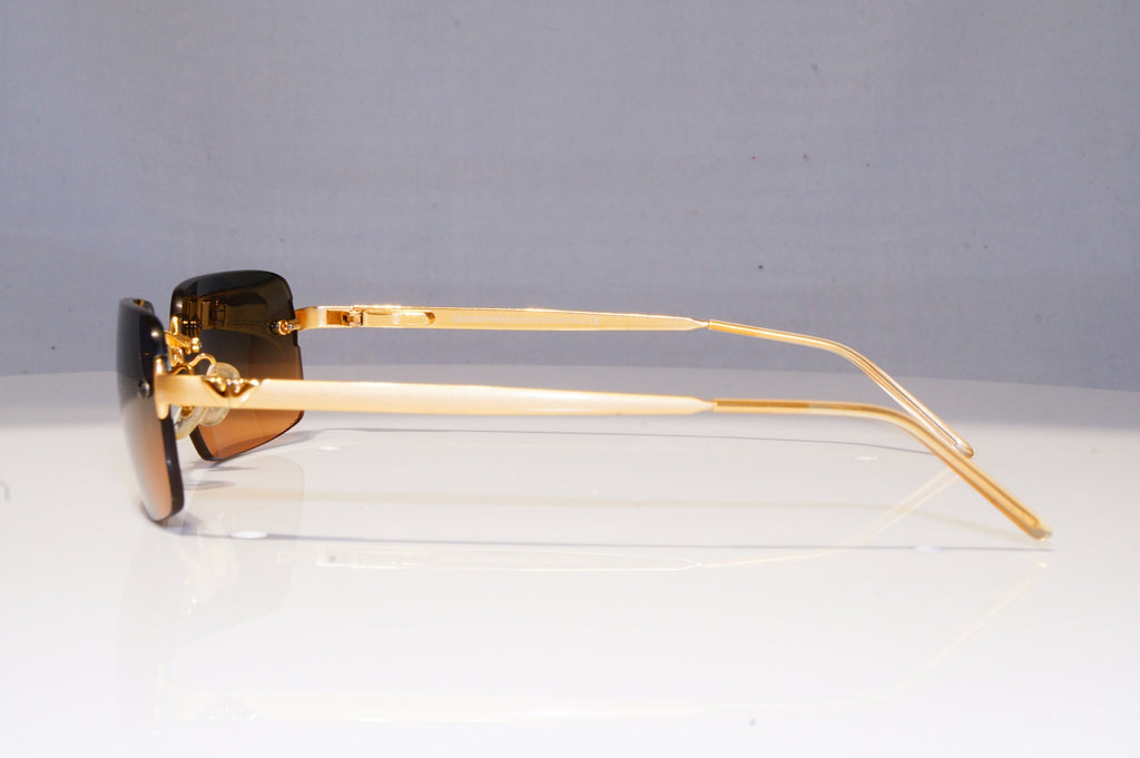 EMPORIO ARMANI Mens Womens Vintage Designer Sunglasses Gold 163-S 773/18 20555