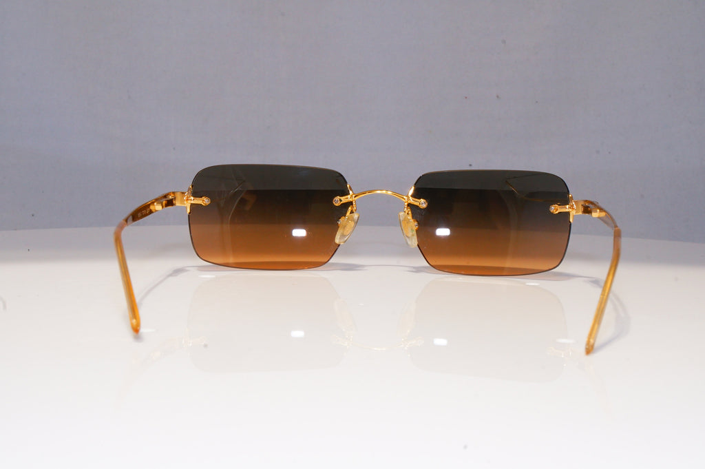 EMPORIO ARMANI Mens Womens Vintage Designer Sunglasses Gold 163-S 773/18 20555