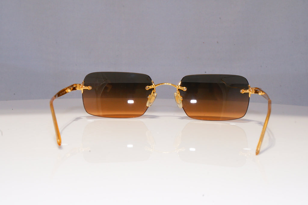EMPORIO ARMANI Mens Womens Vintage Designer Sunglasses Gold 163-S 773/18 20555