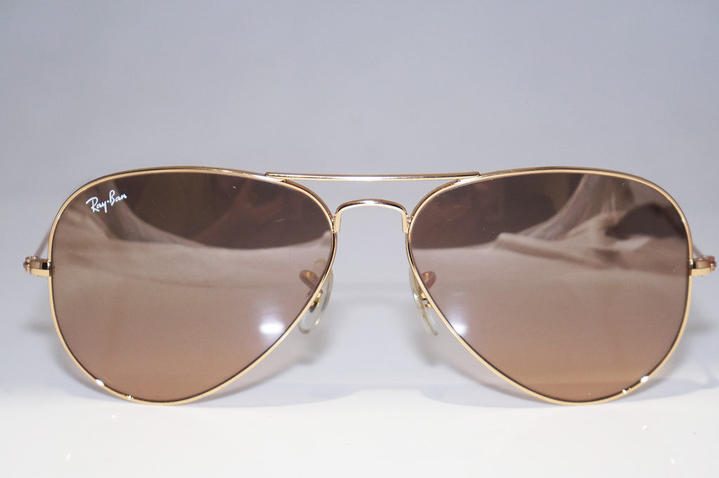 RAY-BAN Mens Designer Sunglasses Gold Aviator RB 3025 001/35 14846