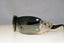 BVLGARI Womens Diamante Designer Sunglasses Black Shield 6029-B 102/8G 17306