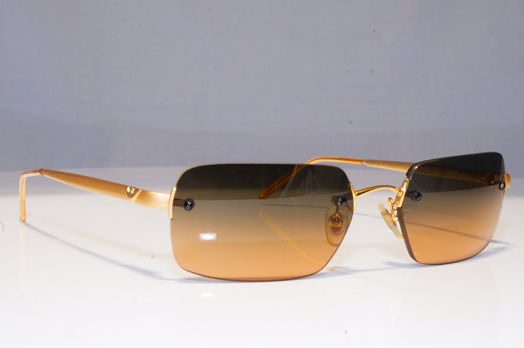 EMPORIO ARMANI Mens Womens Vintage Designer Sunglasses Gold 163-S 773/18 20555