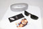DIOR Vintage Mens Unisex Designer Sunglasses Silver Rectangle MINIPOP 6LB 14795