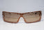 CHANEL Vintage Womens Designer Diamante Sunglasses Shield 5077 C710/13 16002