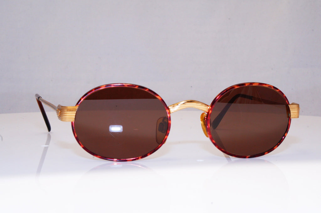 GUCCI Mens Vintage 1990 Designer Sunglasses Gold Square GG 1653 TJ7 16892