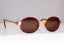 EMPORIO ARMANI Mens Vintage 1990 Designer Sunglasses Gold Oval EA 1801 801 16907