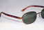 RAY-BAN 1990 Vintage Mens Designer Sunglasses Brown Oval W2961 B&L 14869