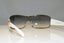 PRADA Mens Designer Sunglasses White Shield SPS 52E 4AO-5D1 17266