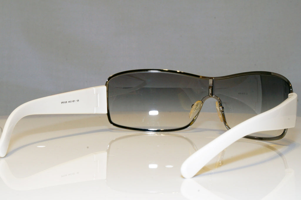 PRADA Mens Designer Sunglasses White Shield SPS 52E 4AO-5D1 17266