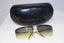 GUCCI 1990 Vintage Mens Designer Sunglasses Green Wrap GG 2653 L4E 15889