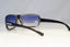 PRADA Mens Designer Sunglasses Black Shield SPR 10D 1AB-5D1 19474