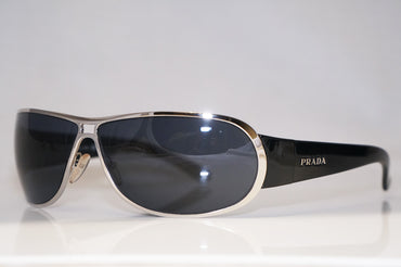 PRADA Mens Designer Sunglasses Black Wrap SPR 70G 1BC-1A1 14799