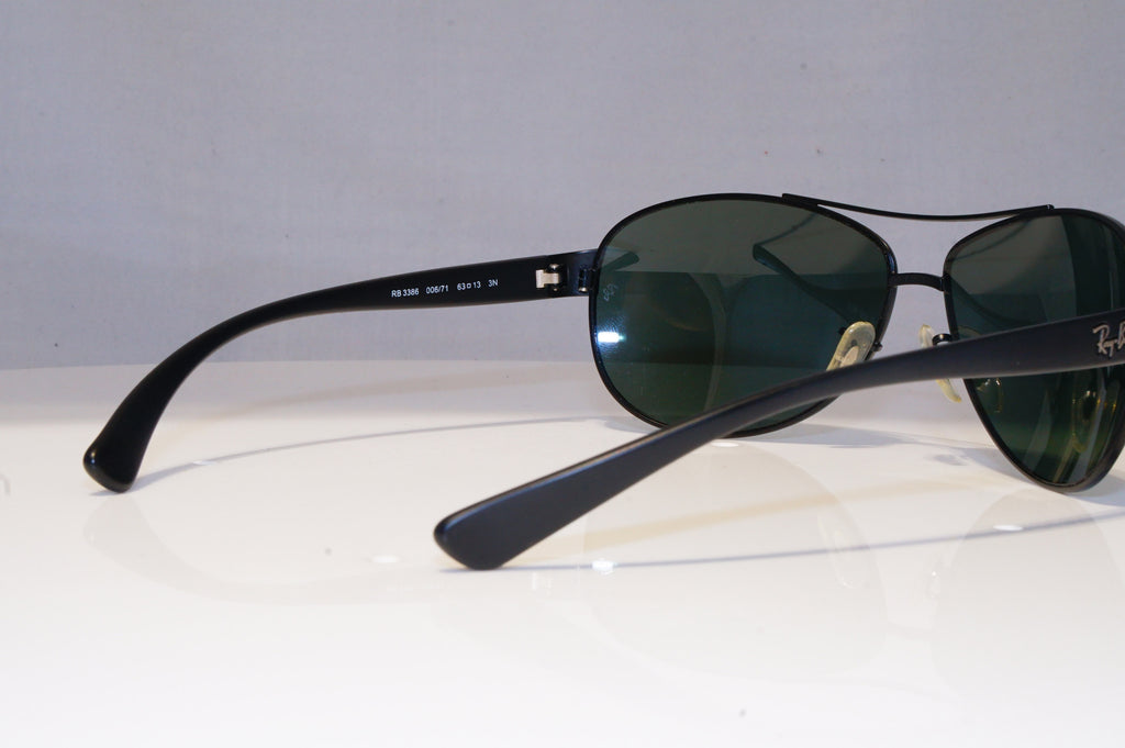 RAY-BAN Mens Designer Sunglasses Black Pilot RB 3386 006/71 20548